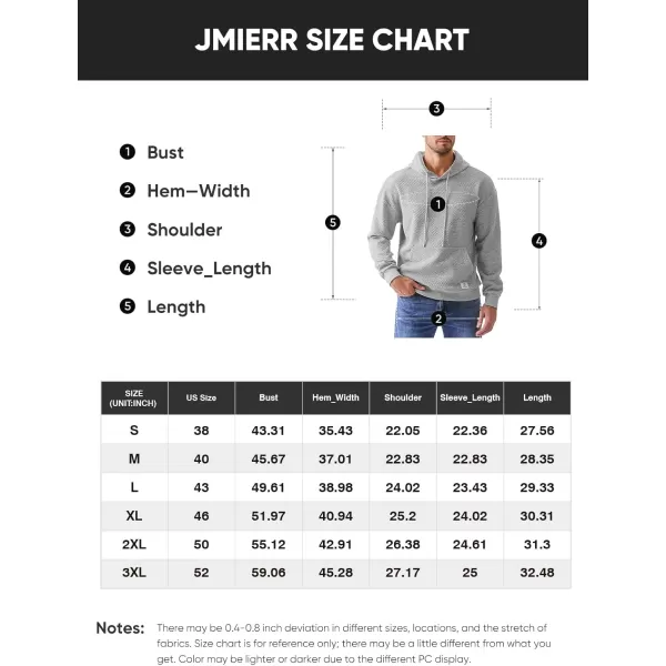 JMIERR Men's Hoodies Sweatshirts Geometric Texture Hooded Collar Drawstring Long Sleeve Casual Pullover Shirt