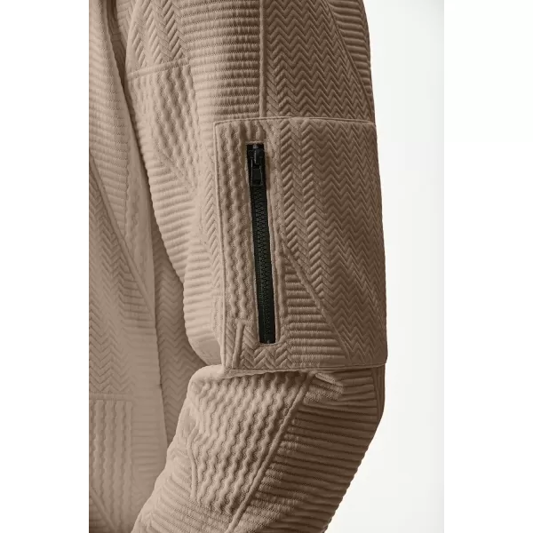 JMIERR Mens Casual Jacquard Bomber Jackets Color-Block Lightweight Varsity Jacket Fashion Zipper Coat with Pockets