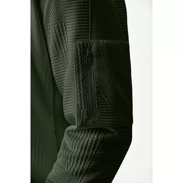 JMIERR Mens Casual Jacquard Bomber Jackets Color-Block Lightweight Varsity Jacket Fashion Zipper Coat with Pockets