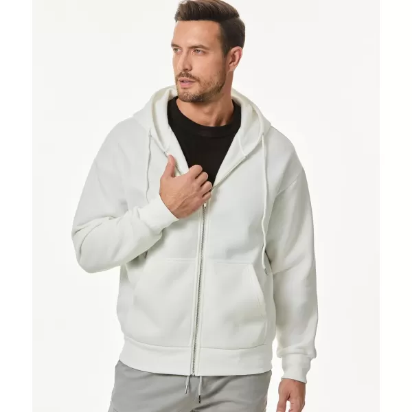 JMIERR Mens Full Zip Casual Cotton Hooded Fleece Drawstring Hoodies Pullover Sweatshirts Casual Long Sleeve Shirts