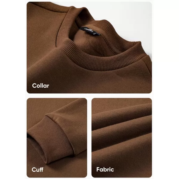 JMIERR Men's Casual Long Sleeves Crewneck Sweatshirts Cotton Pullover Sweatshirt for Men