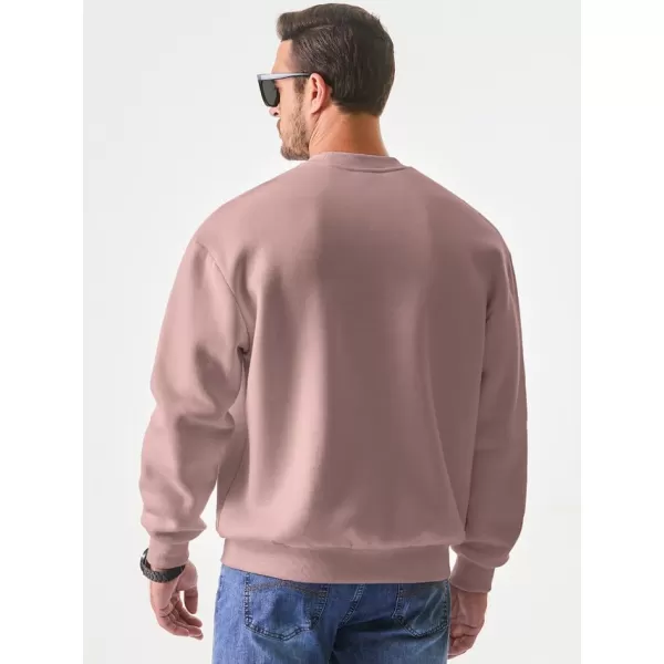 JMIERR Men's Casual Long Sleeves Crewneck Sweatshirts Cotton Pullover Sweatshirt for Men