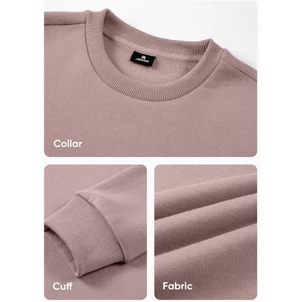 JMIERR Men's Casual Long Sleeves Crewneck Sweatshirts Cotton Pullover Sweatshirt for Men
