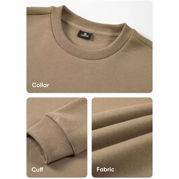 JMIERR Men's Casual Long Sleeves Crewneck Sweatshirts Cotton Pullover Sweatshirt for Men