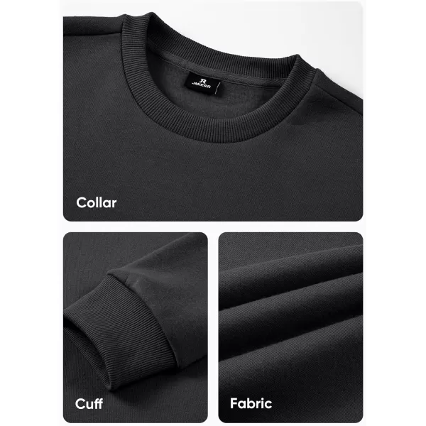 JMIERR Men's Casual Long Sleeves Crewneck Sweatshirts Cotton Pullover Sweatshirt for Men