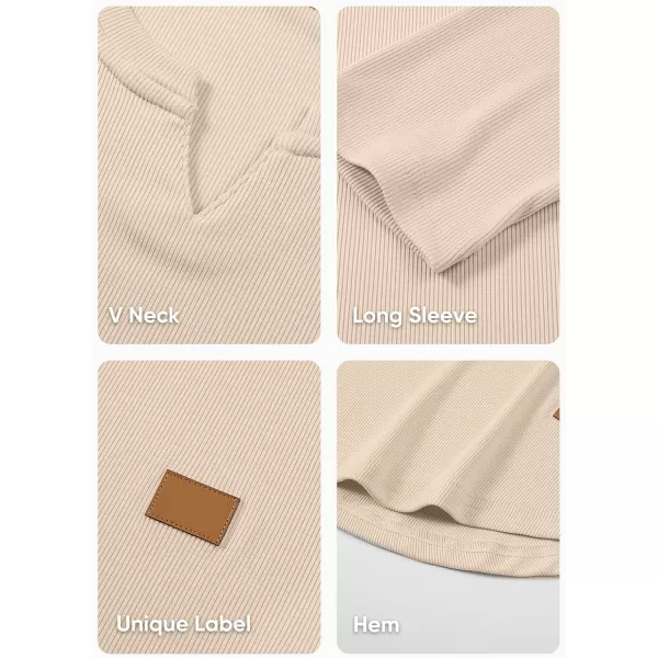 JMIERR Mens Long Sleeve Muscle T Shirts Casual V-Neck Longline Ribbed Tee Shirts