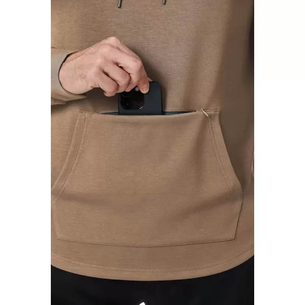 JMIERR Mens Athletic Hoodies Sport Sweatshirt Solid Muscle Fit Drawstring Pullover Sweatshirts with Zipper Kanga Pockets