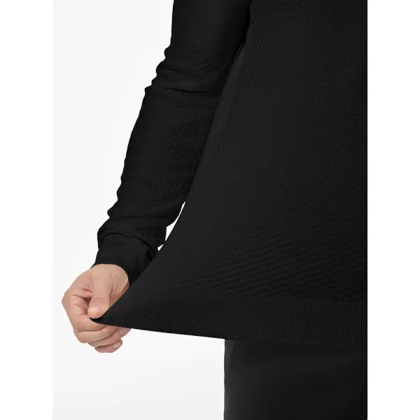 JMIERR Mens Knit Polo Shirts Casual Button Down Long Sleeve Textured Dress Shirts Classic Lightweight Pullover Sweater