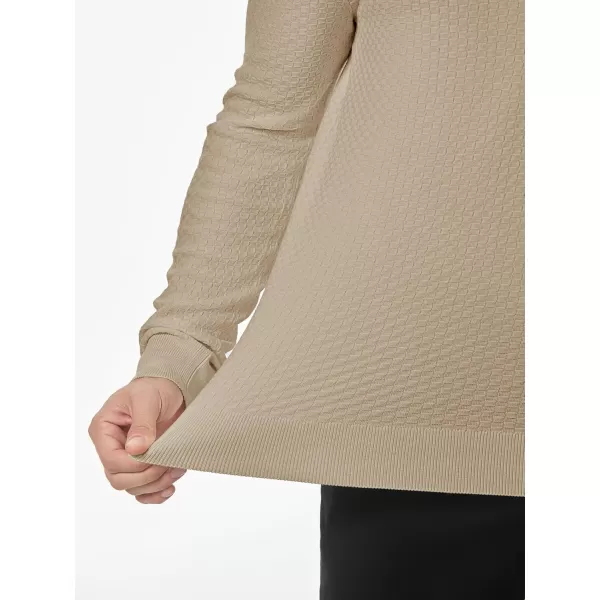 JMIERR Mens Knit Polo Shirts Casual Button Down Long Sleeve Textured Dress Shirts Classic Lightweight Pullover Sweater