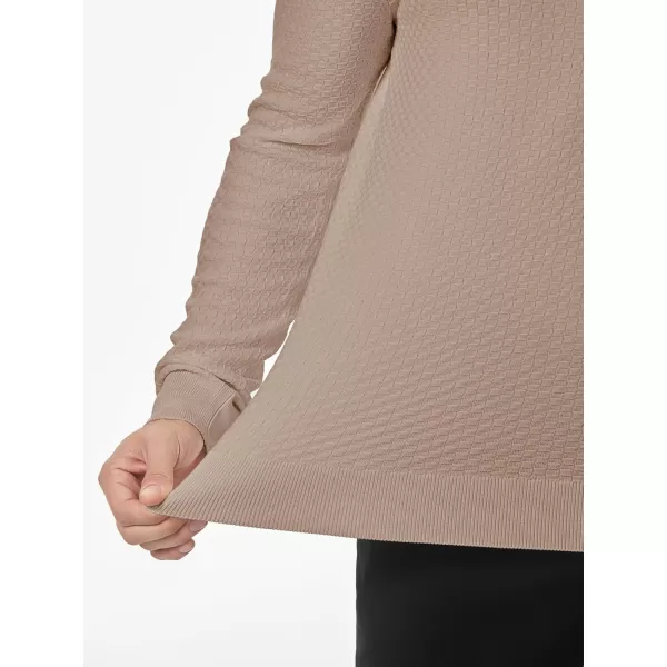 JMIERR Mens Knit Polo Shirts Casual Button Down Long Sleeve Textured Dress Shirts Classic Lightweight Pullover Sweater