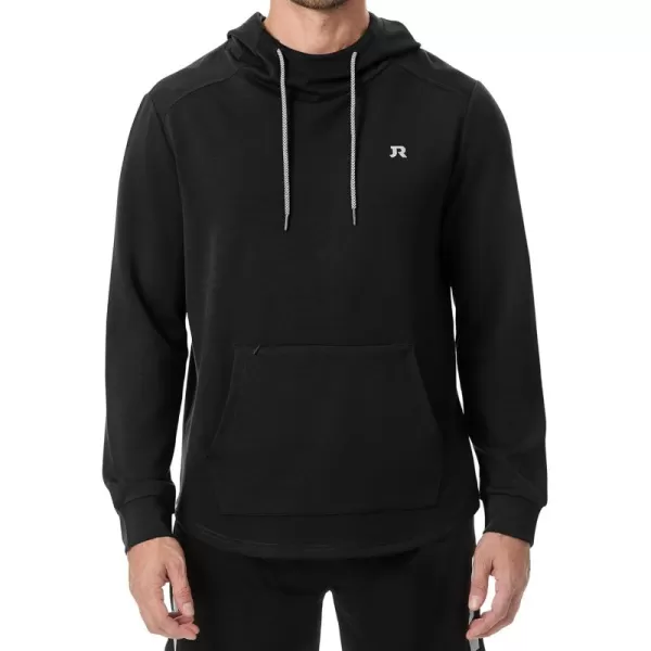 JMIERR Mens Athletic Hoodies Sport Sweatshirt Solid Muscle Fit Drawstring Pullover Sweatshirts with Zipper Kanga Pockets