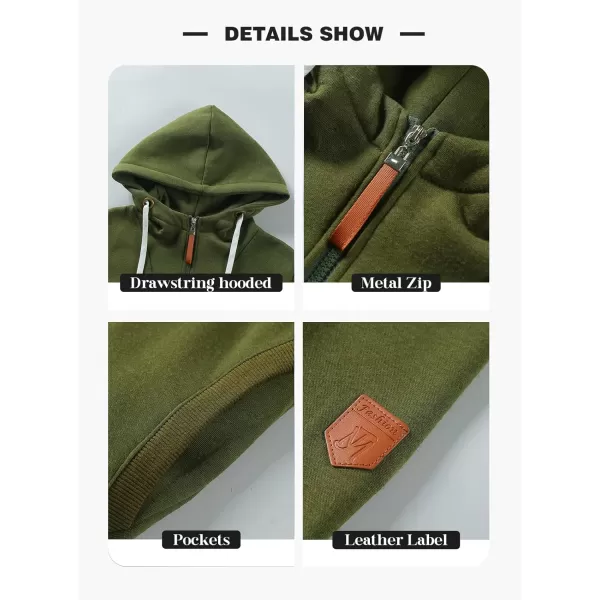 JMIERR Men's Fashion Hoodies Pullover Casual Sweatshirt Drawstring Cotton Quarter Zip Hoodie with Pocket