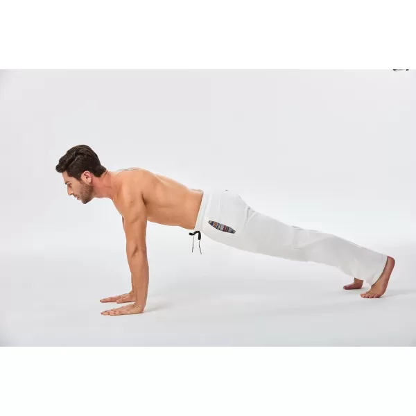 JMIERR Men's Casual Yoga Sweatpants Athletic Lounge Pants Open Bottom Lightweight Jersey Pants for Men with Pockets