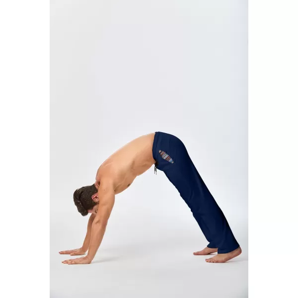 JMIERR Men's Casual Yoga Sweatpants Athletic Lounge Pants Open Bottom Lightweight Jersey Pants for Men with Pockets