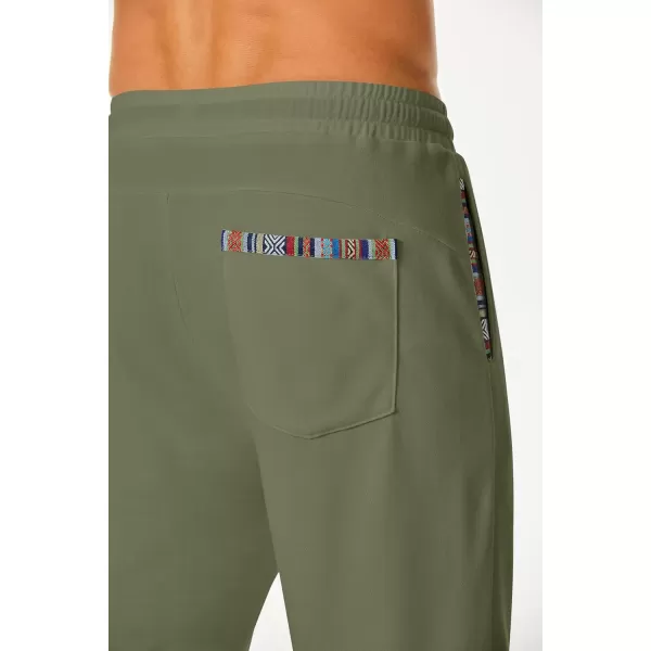 JMIERR Men's Casual Yoga Sweatpants Athletic Lounge Pants Open Bottom Lightweight Jersey Pants for Men with Pockets
