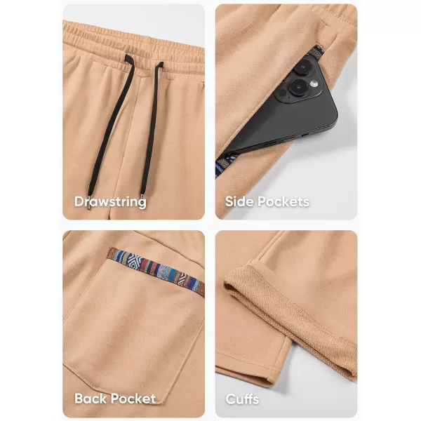 JMIERR Men's Casual Yoga Sweatpants Athletic Lounge Pants Open Bottom Lightweight Jersey Pants for Men with Pockets