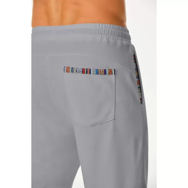 JMIERR Men's Casual Yoga Sweatpants Athletic Lounge Pants Open Bottom Lightweight Jersey Pants for Men with Pockets