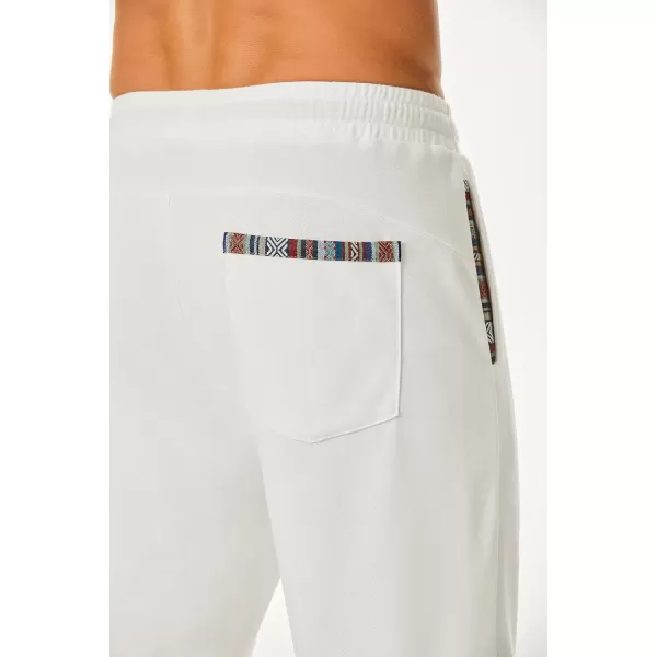 JMIERR Men's Casual Yoga Sweatpants Athletic Lounge Pants Open Bottom Lightweight Jersey Pants for Men with Pockets