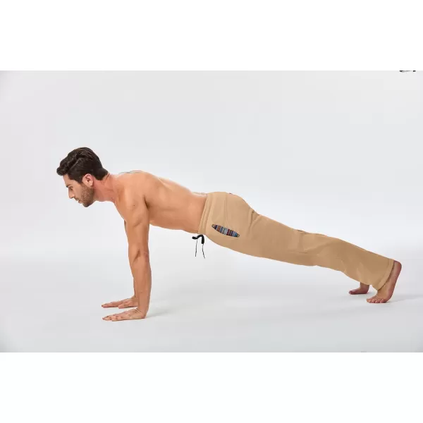 JMIERR Men's Casual Yoga Sweatpants Athletic Lounge Pants Open Bottom Lightweight Jersey Pants for Men with Pockets