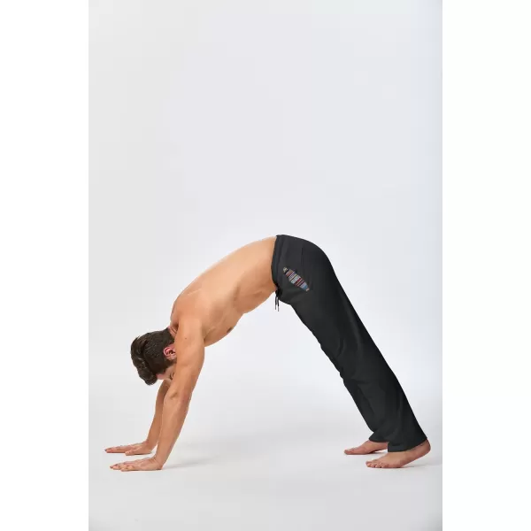 JMIERR Men's Casual Yoga Sweatpants Athletic Lounge Pants Open Bottom Lightweight Jersey Pants for Men with Pockets