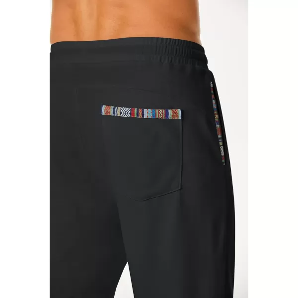 JMIERR Men's Casual Yoga Sweatpants Athletic Lounge Pants Open Bottom Lightweight Jersey Pants for Men with Pockets