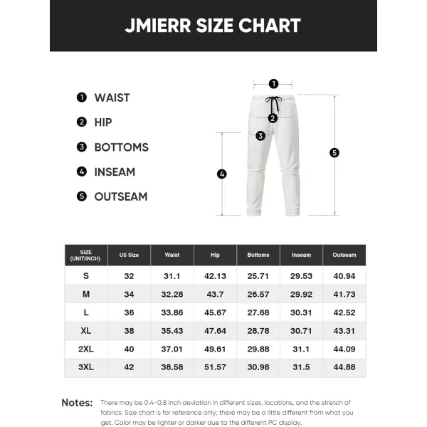 JMIERR Men's Casual Yoga Sweatpants Athletic Lounge Pants Open Bottom Lightweight Jersey Pants for Men with Pockets