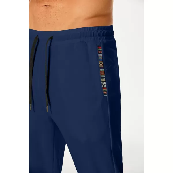 JMIERR Men's Casual Yoga Sweatpants Athletic Lounge Pants Open Bottom Lightweight Jersey Pants for Men with Pockets