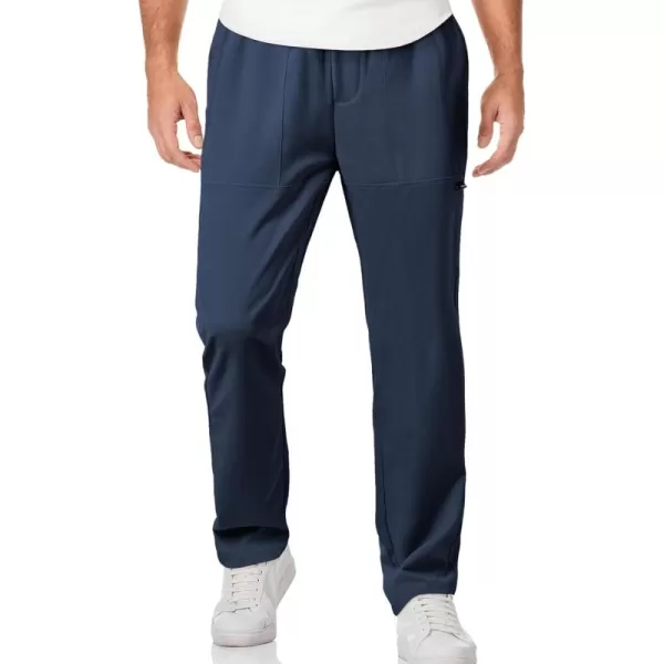 JMIERR Mens Casual Lightweight Pants Stretch Elastic Waist Drawstring Jogging Sweatpants Pants