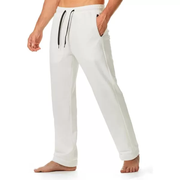 JMIERR Men's Casual Yoga Sweatpants Athletic Lounge Pants Open Bottom Lightweight Jersey Pants for Men with Pockets