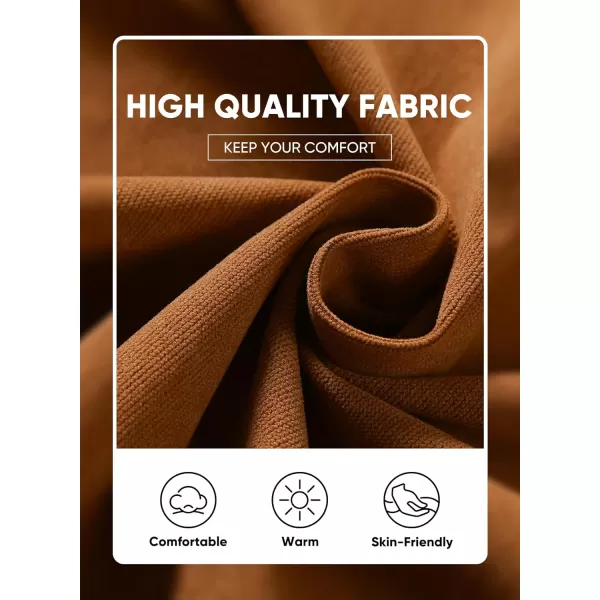 JMIERR Men's Corduroy Shirts Casual Western Long Sleeve Button Down Shacket Jackets with 2 Flap Pocket