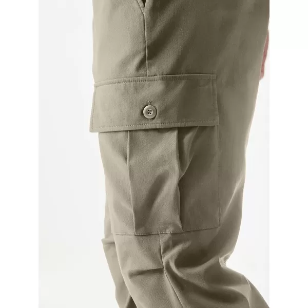 JMIERR Mens Casual Cargo Joggers Pants Elastic Waist Drawstring Stretch Relaxed Fit Work Pants Tapered Sweatpants