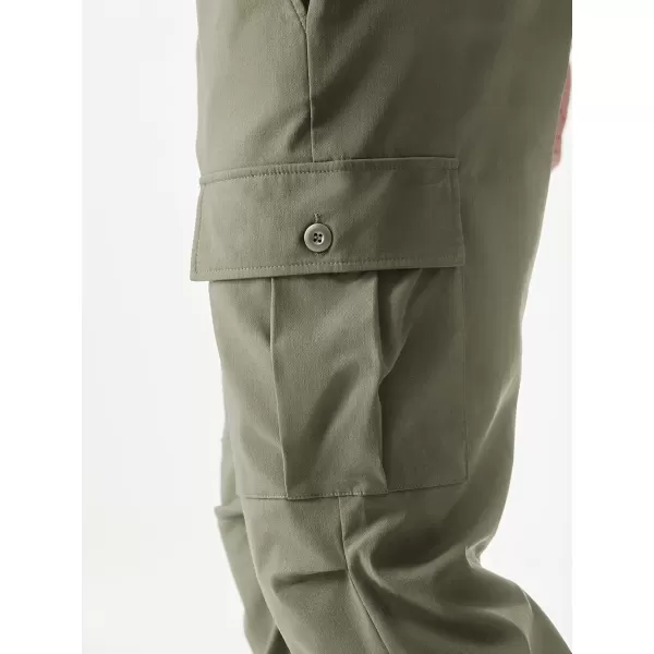JMIERR Mens Casual Cargo Joggers Pants Elastic Waist Drawstring Stretch Relaxed Fit Work Pants Tapered Sweatpants