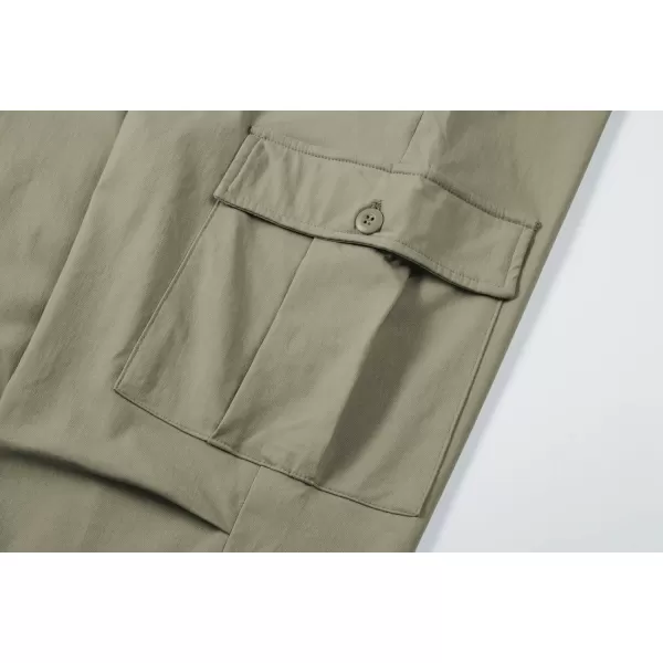 JMIERR Mens Casual Cargo Joggers Pants Elastic Waist Drawstring Stretch Relaxed Fit Work Pants Tapered Sweatpants