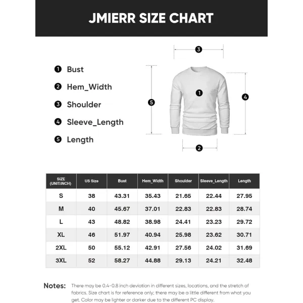 imageJMIERR Mens Crewneck Sweatshirt Casual Long Sleeve Geometric Texture Sweatshirts Fashion Pullover Shirts02 Khaki