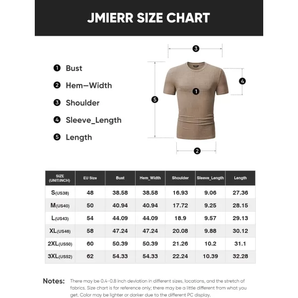 imageJMIERR Mens TShirt Casual Stretch Solid Crewneck Short Sleeve Tees Textured ShirtsSail Blue