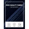 imageJMIERR Mens Quarter Zip Sweater Lightweight Mock Neck Casual Long Sleeve Knitted Solid Pullover SweatersA5 Navy Blue