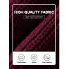 imageJMIERR Mens Quarter Zip Sweater Lightweight Mock Neck Casual Long Sleeve Knitted Solid Pullover SweatersA6 Biking Red