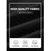imageJMIERR Mens Shirt Waffle Button Down Shirts Long Sleeve Casual Work Dress Shirt0 Black