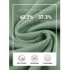 imageJMIERR Mens T Shirt Casual Solid Color Cotton Crewneck Stretch Short Sleeve Waffle Knit TeesGrass Green