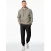 imageJMIERR Mens Joggers Casual Pants Stretch Elastic Waist Drawstring Tapered Pants with Pockets0 Black