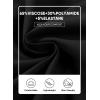 imageJMIERR Mens Joggers Casual Pants Stretch Elastic Waist Drawstring Tapered Pants with Pockets0 Black