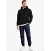 imageJMIERR Mens Joggers Casual Pants Stretch Elastic Waist Drawstring Tapered Pants with PocketsC Blue 1