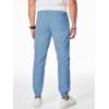 imageJMIERR Mens Joggers Casual Pants Stretch Elastic Waist Drawstring Tapered Pants with PocketsC Light Blue