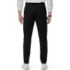 imageJMIERR Mens Chino Pants Casual Stretch Waist Tapered Trousers with PocketsA Black