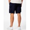 imageJMIERR Mens Stretch Cargo Shorts Casual Drawstring Classic Relaxed Fit Summer Short with Multi PocketsBlue