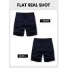 imageJMIERR Mens Stretch Cargo Shorts Casual Drawstring Classic Relaxed Fit Summer Short with Multi PocketsBlue