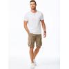 imageJMIERR Mens Stretch Cargo Shorts Casual Drawstring Classic Relaxed Fit Summer Short with Multi PocketsKhaki