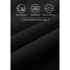 imageJMIERR Mens Muscle Fit Dress Shirts Casual Button Down Shirt Short Sleeve WrinkleFree Shirts1 Black