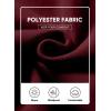 imageJMIERR Mens Casual Cotton Hooded Collar Drawstring Hoodies Pullover Sweatshirts Casual Long Sleeve ShirtsBurgundy