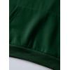 imageJMIERR Mens Casual Cotton Hooded Collar Drawstring Hoodies Pullover Sweatshirts Casual Long Sleeve ShirtsDark Green